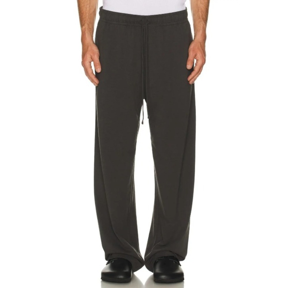 Skims Mens Jersey Lounge Straight Leg Pant‎ BO-STR-5324M Ash Medium